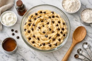 Greek yogurt cookie dough recipe
