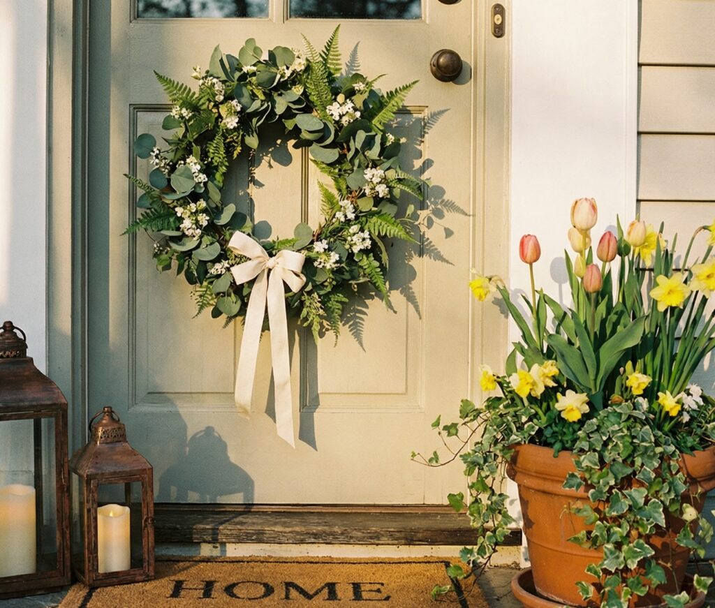 a_Front_door_on_a_smal