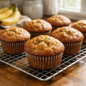 banana bread muffins