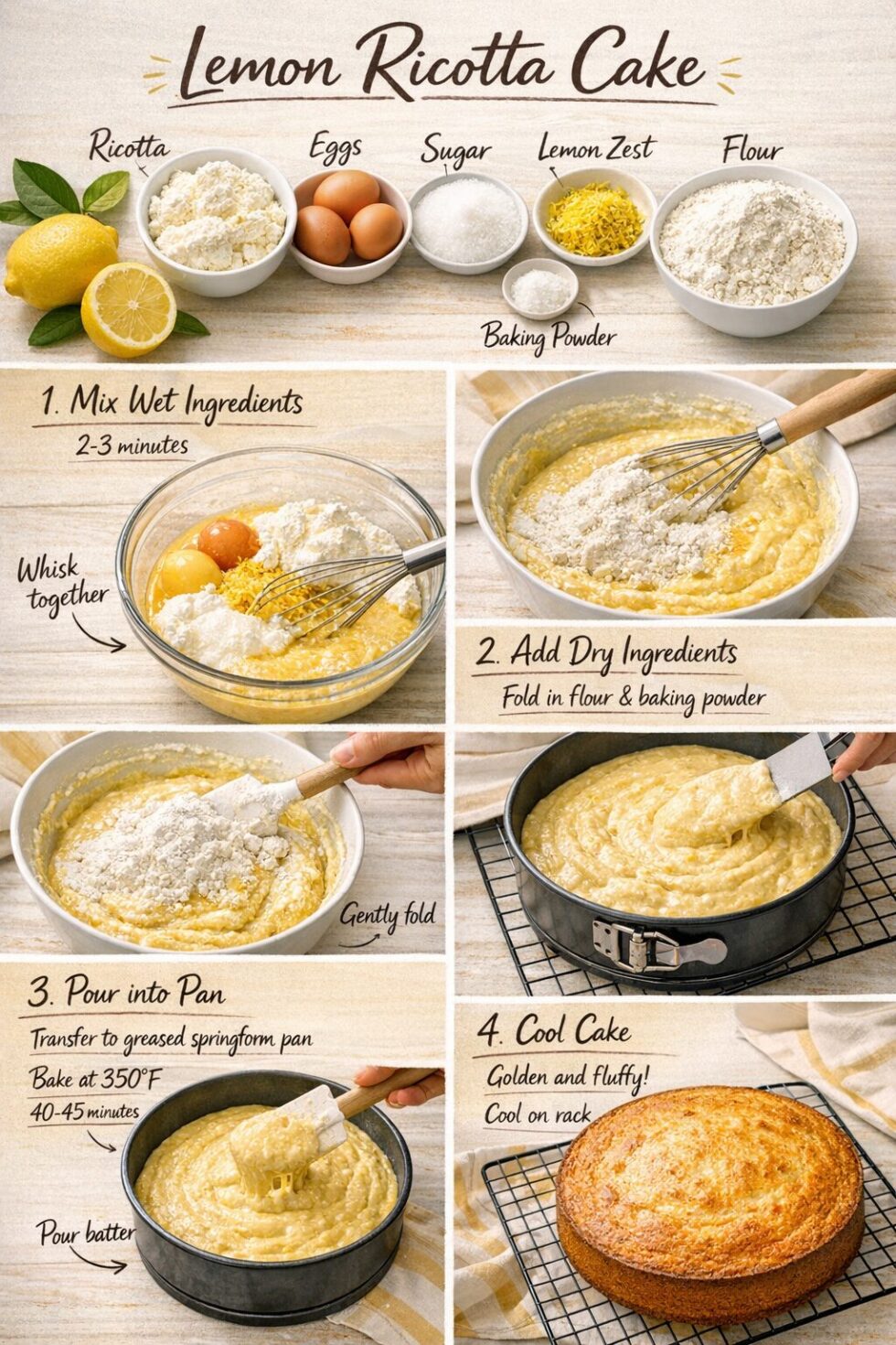 Photorealistic, high-resolution photography, Portrait Pinterest-style editorial infographic, , step-by-step italian lemon