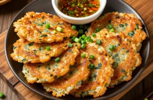 Easy Crispy How to Make Rice Paper Scallion Pancakes
