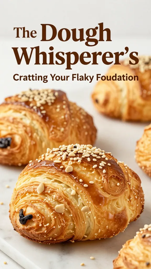 High-quality photo representing: 1. The Dough Whisperer's Guide: Crafting Your Flaky Foundation