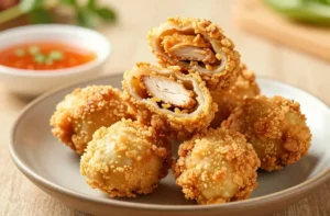 Crispy How to Make Rice Paper Dumplings Chicken