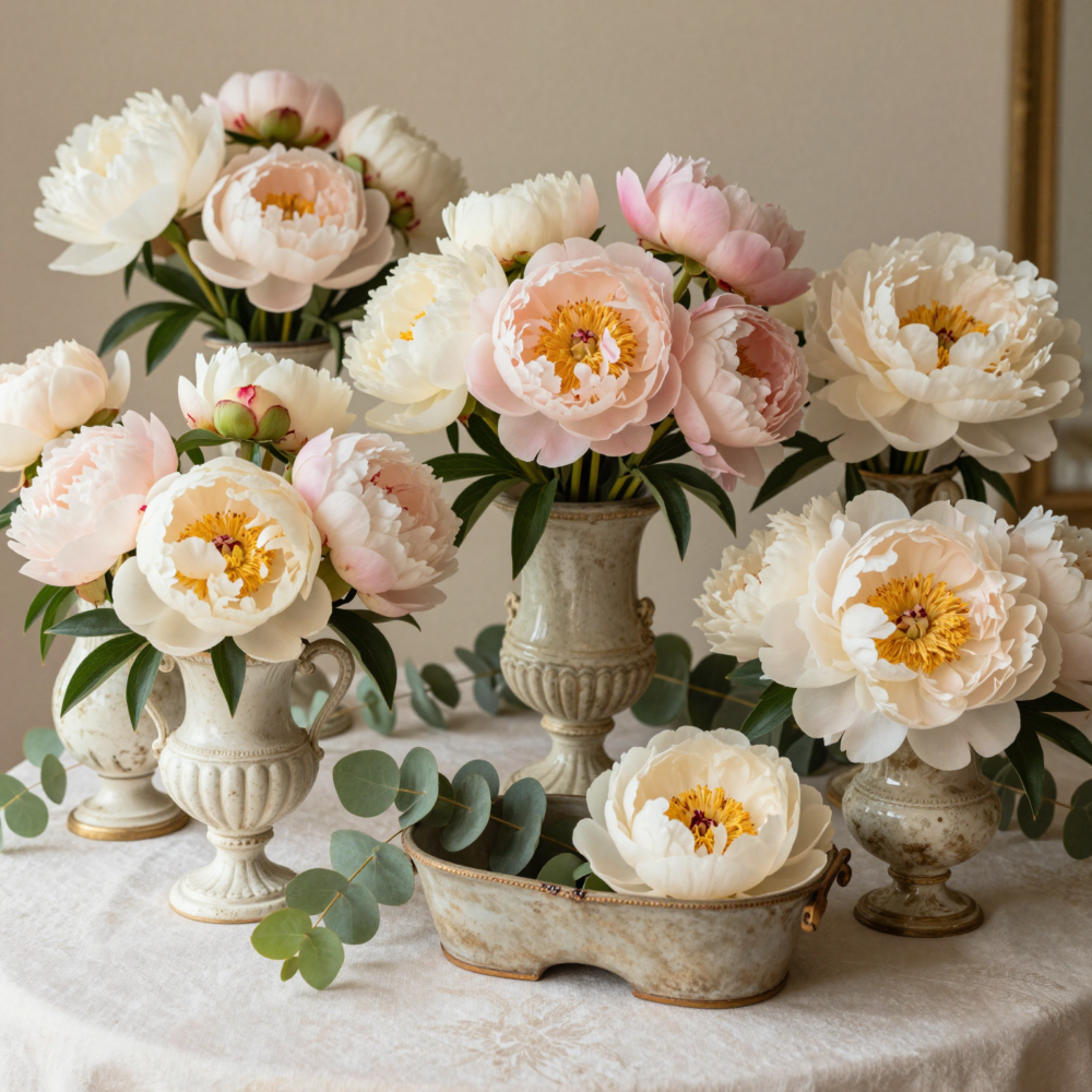 Step 10: Build Idea #9 — Wildflower mason jars with baby booties