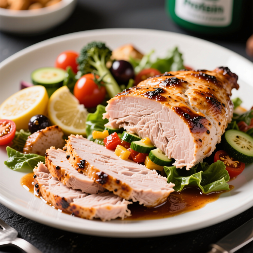 Step 9: Recipe 3: Turkey-breast variation (protein-equivalent swap)