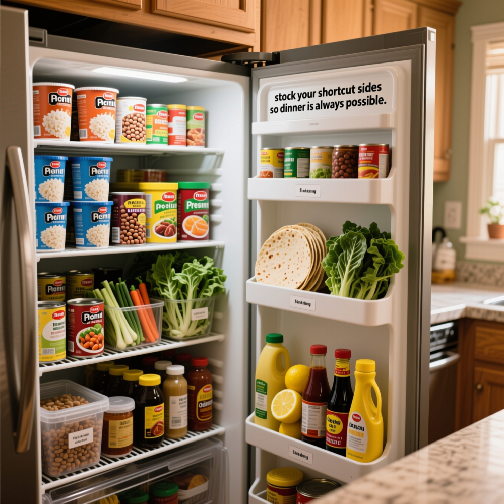 12 Quick Meals for Dinner 2 Step 2: Stock your shortcut sides so dinner is always possible