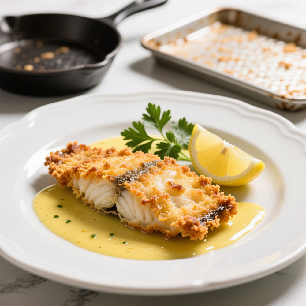 12 Quick Meals for Dinner 7 Step 7: Meal 3 — Crispy Fish with Lemon Butter Sauce