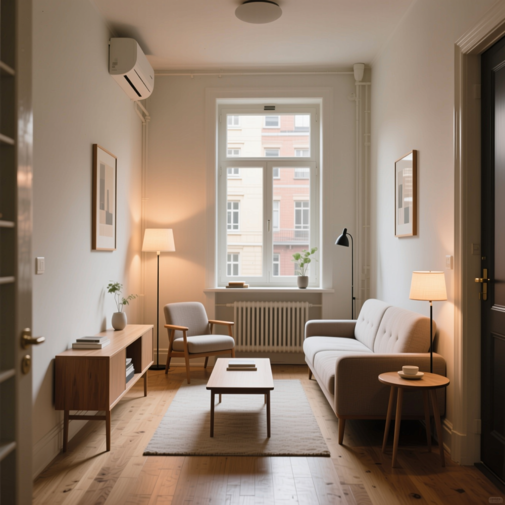 13 Cozy Living Room Ideas for Small Spaces 6 5. Select Compact, Right-Scaled Furniture