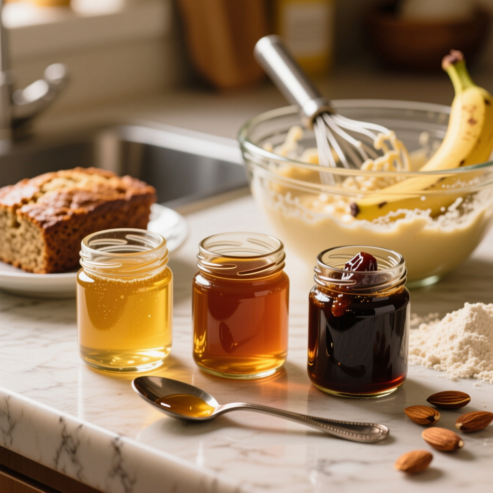 Banana Bread with Almond Flour 6 5. Sweetener Strategy: Honey vs. Maple Syrup vs. Date Syrup