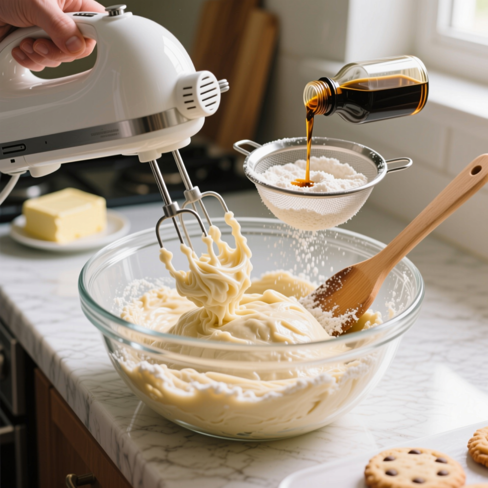 Easy Vanilla Cookies Recipe (Beginner-Friendly, Big Flavor) 4 4. Make the Cookie Dough (Step-by-Step)