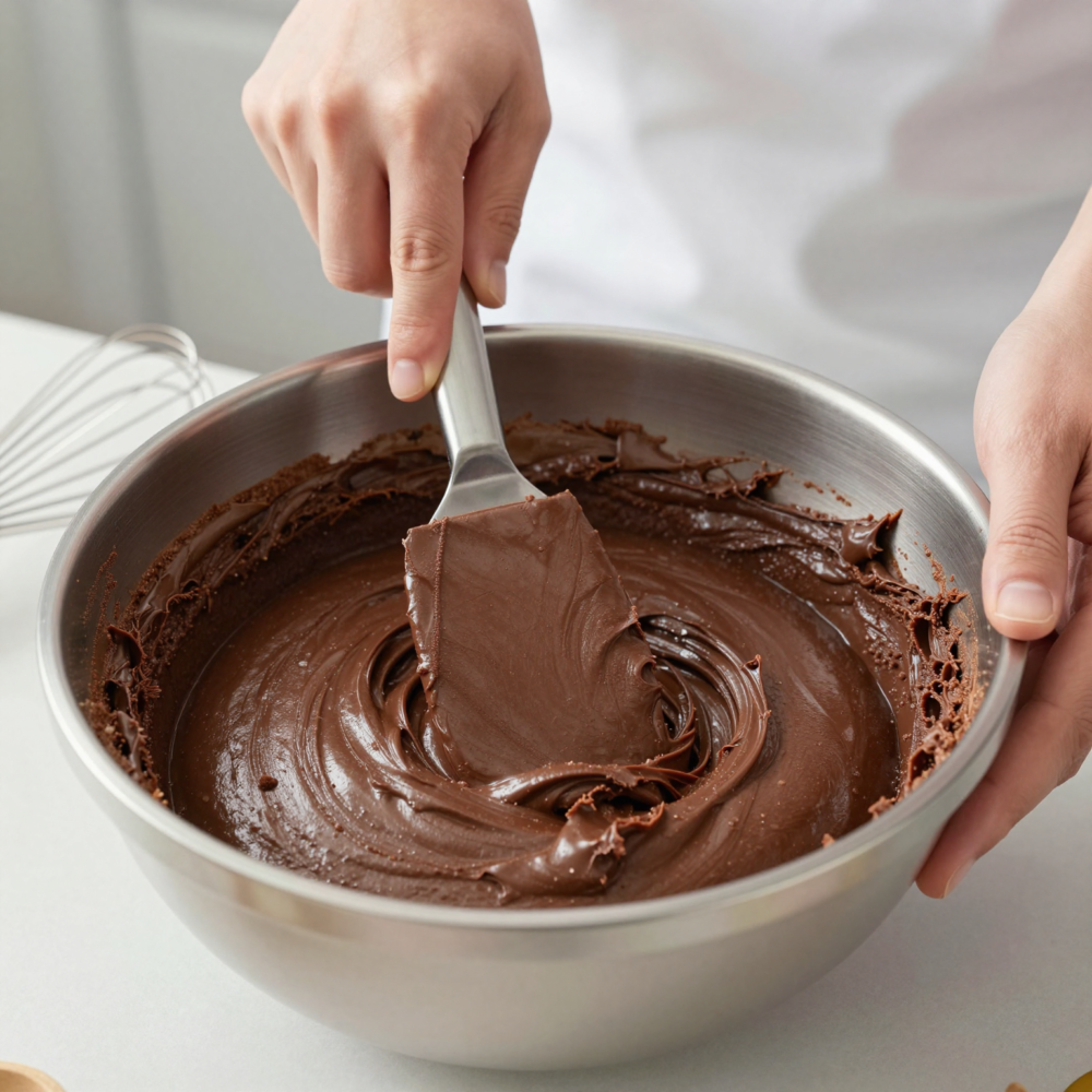 Homemade Chocolate Cake Recipes Moist 5 Step 5: Mix batter the right way (tender, not tough)