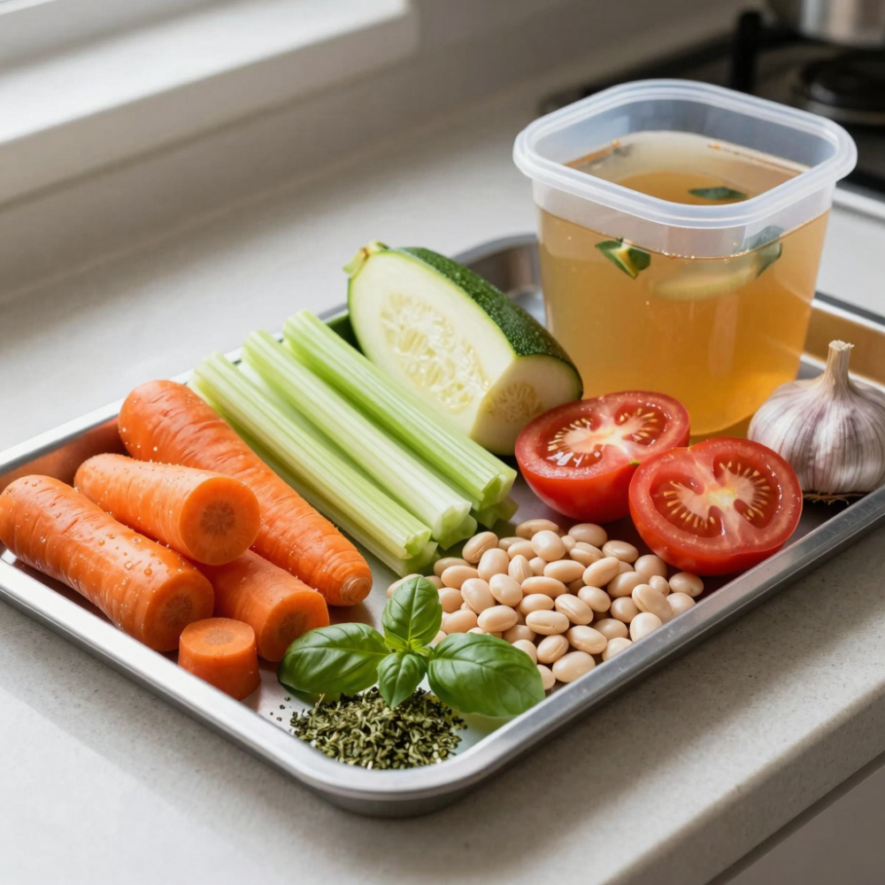 Minestrone Soup Recipe Olive Garden Copycat 2 Step 1: Get Your Ingredients Ready