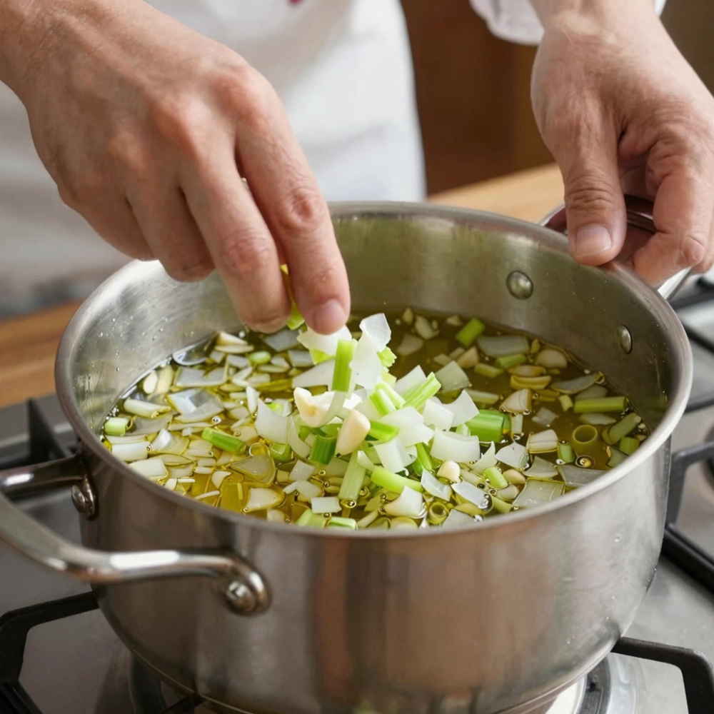 Minestrone Soup Recipe Olive Garden Copycat 3 Step 2: Build the Flavor Base (Aromatics First)