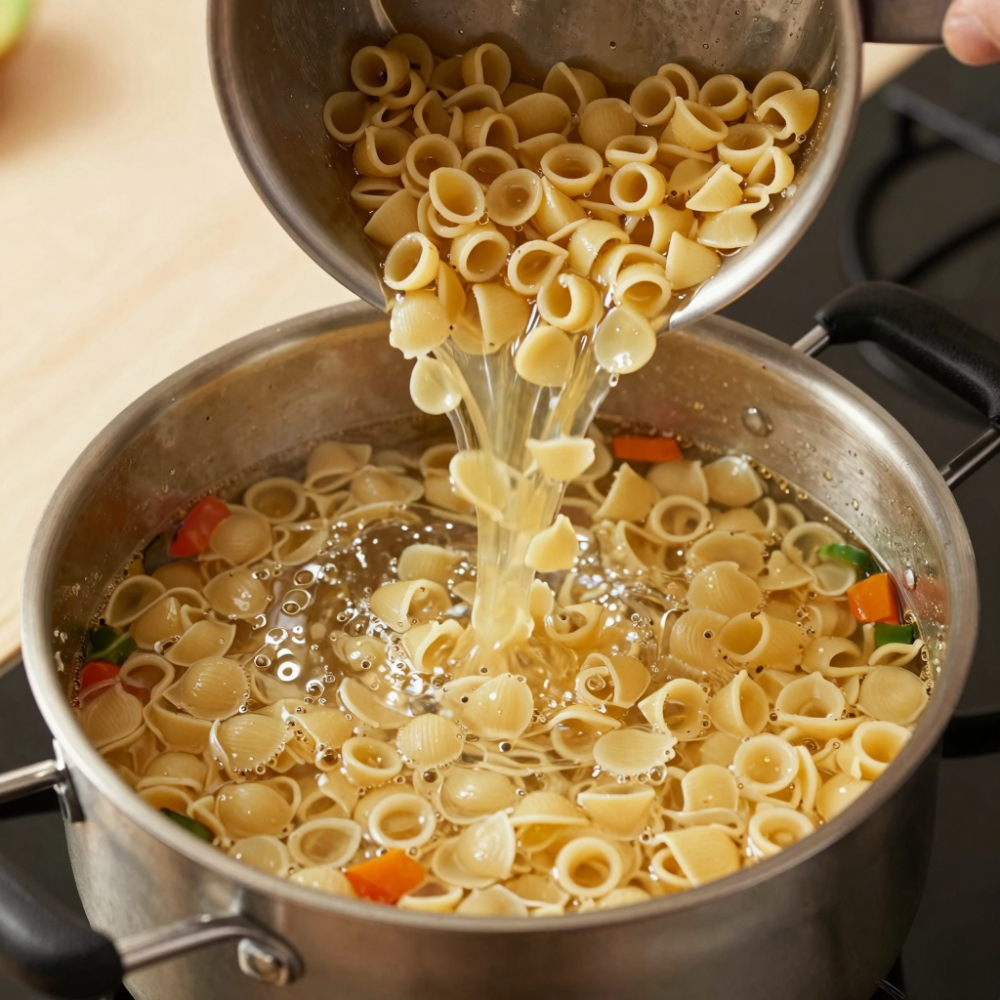 Minestrone Soup Recipe Olive Garden Copycat 6 Step 5: Add Pasta at the Right Time (So It Stays Perfect)