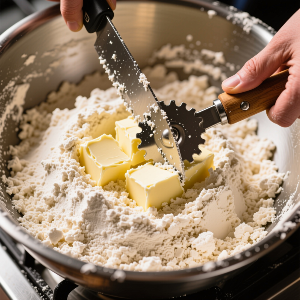 Savory Cheddar bay Biscuits Recipe 4 Step 4: Mix in the Shredded Cheddar and Create the Wet Mixture