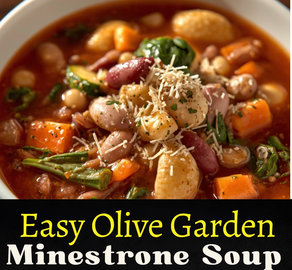 Minestrone Soup Recipe Olive Garden Copycat 1 minestrone soup