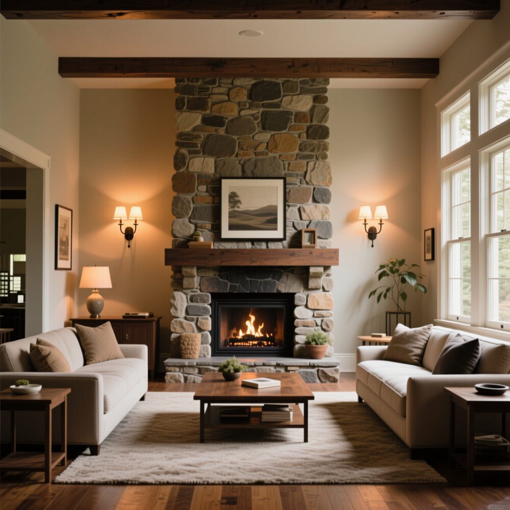 Living Room Ideas for Rectangular Rooms: How to Design, Zone, and Style Your Space 2 1. Start With a Strong Focal Point