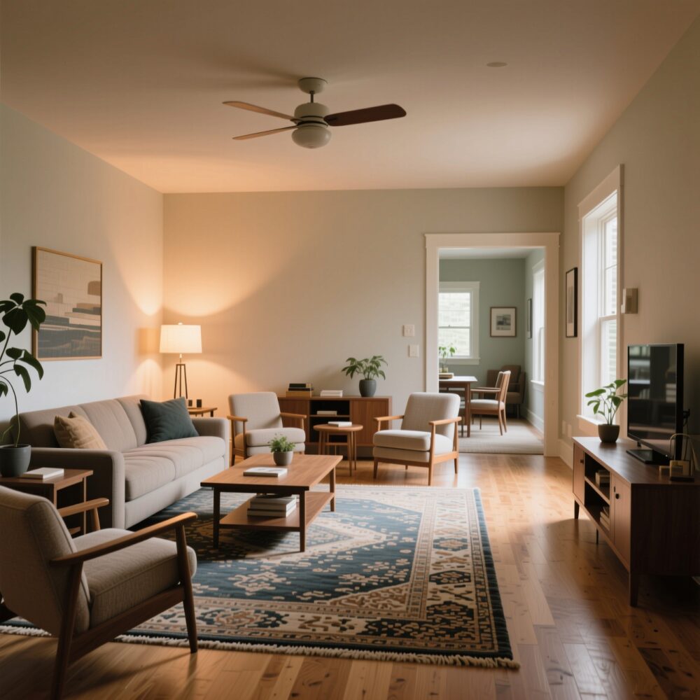 Living Room Ideas for Rectangular Rooms: How to Design, Zone, and Style Your Space 6 5. Control and Define Traffic Flow