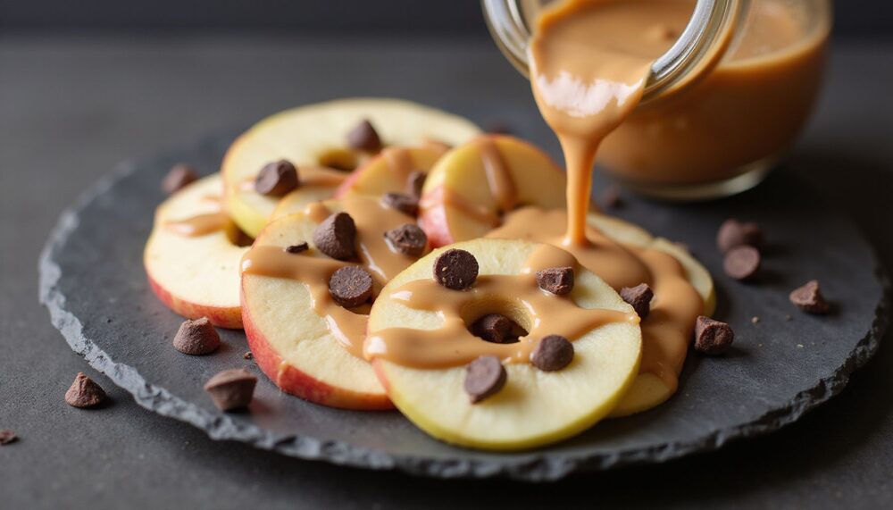 12 Healthy Apple Nachos Recipes the Whole Family Will Love 4 2. Caramel Crunch Granola Nachos