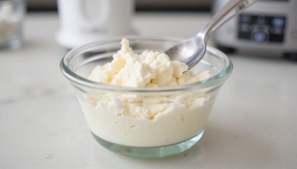 10 Easy High-Protein Cottage Cheese Fruit Bowls Everyone Will Love 4 2. Tropical Passion Fruit & Walnut Bowl