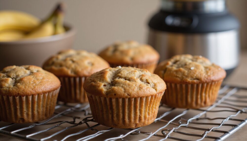 10 Healthy Protein Oat Muffin Recipes the Whole Family Will Love 5 3. The 'Dump-and-Blend' Quick Muffin