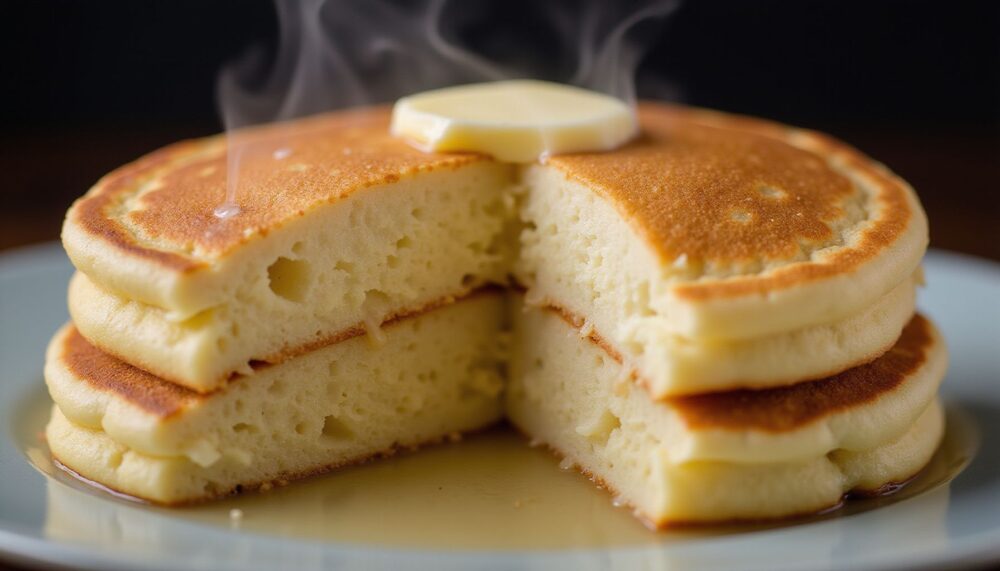 10 Cozy Fluffy Buttermilk Pancake Recipes the Whole Family Will Love 4 2. Sugar Spun Rapid Stacks