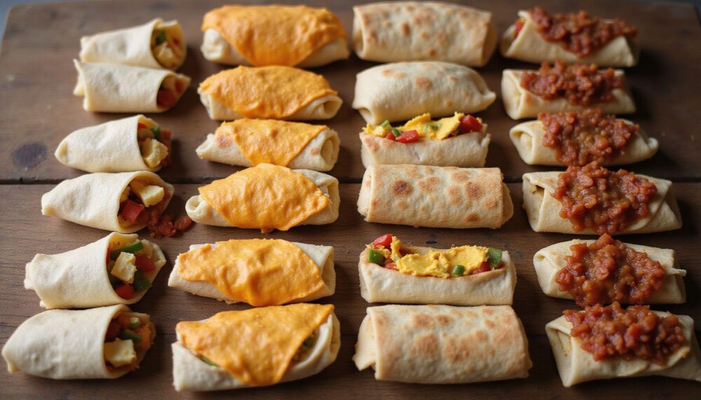 12 Easy Freezer-Friendly Breakfast Burrito Recipes for the Whole Family 3 1. Classic Sausage and Hashbrown Burritos