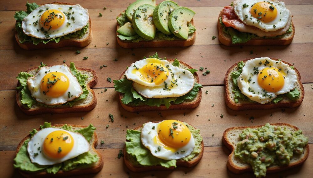 12 Delicious Avocado Toast with Eggs Recipes for a Perfect Morning 3 1. The Grated Hard-Boiled Egg Toast