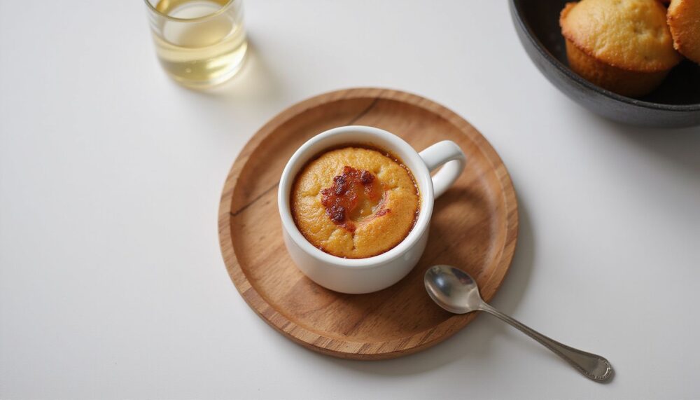 How to Make a Moist Microwave Mug Cake in Under 5 Minutes 2 Step 2: Incorporate Wet Ingredients