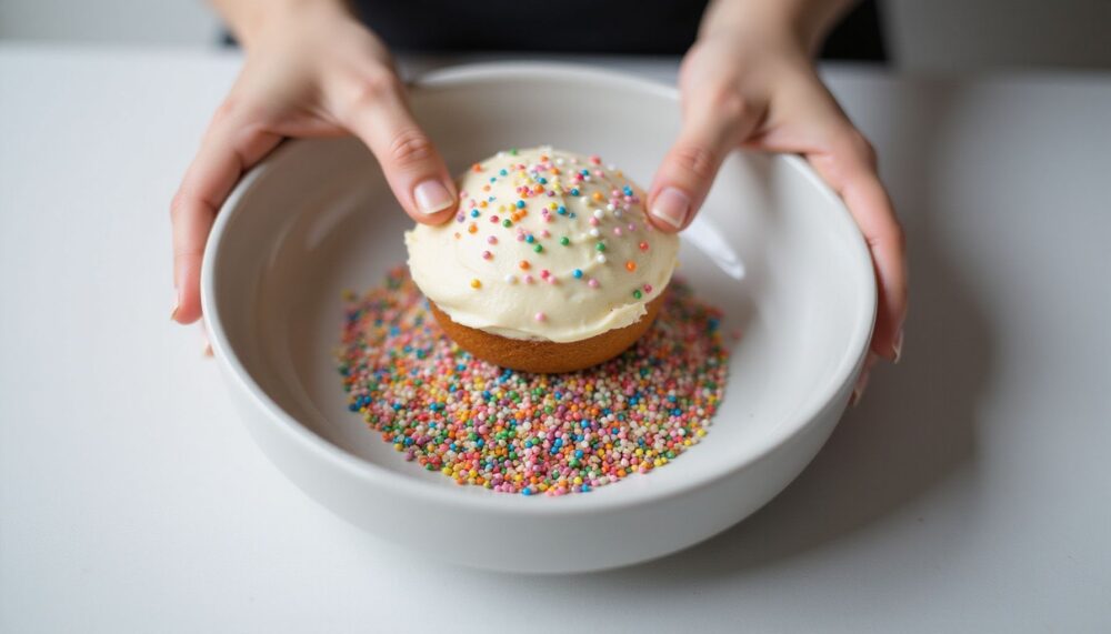 Easy Funfetti Dot Cakes: Viral Cake in a Cup With a Perfect Sprinkle Cap 3 Step 2: Cream Butter and Sugar Until Light and Fluffy