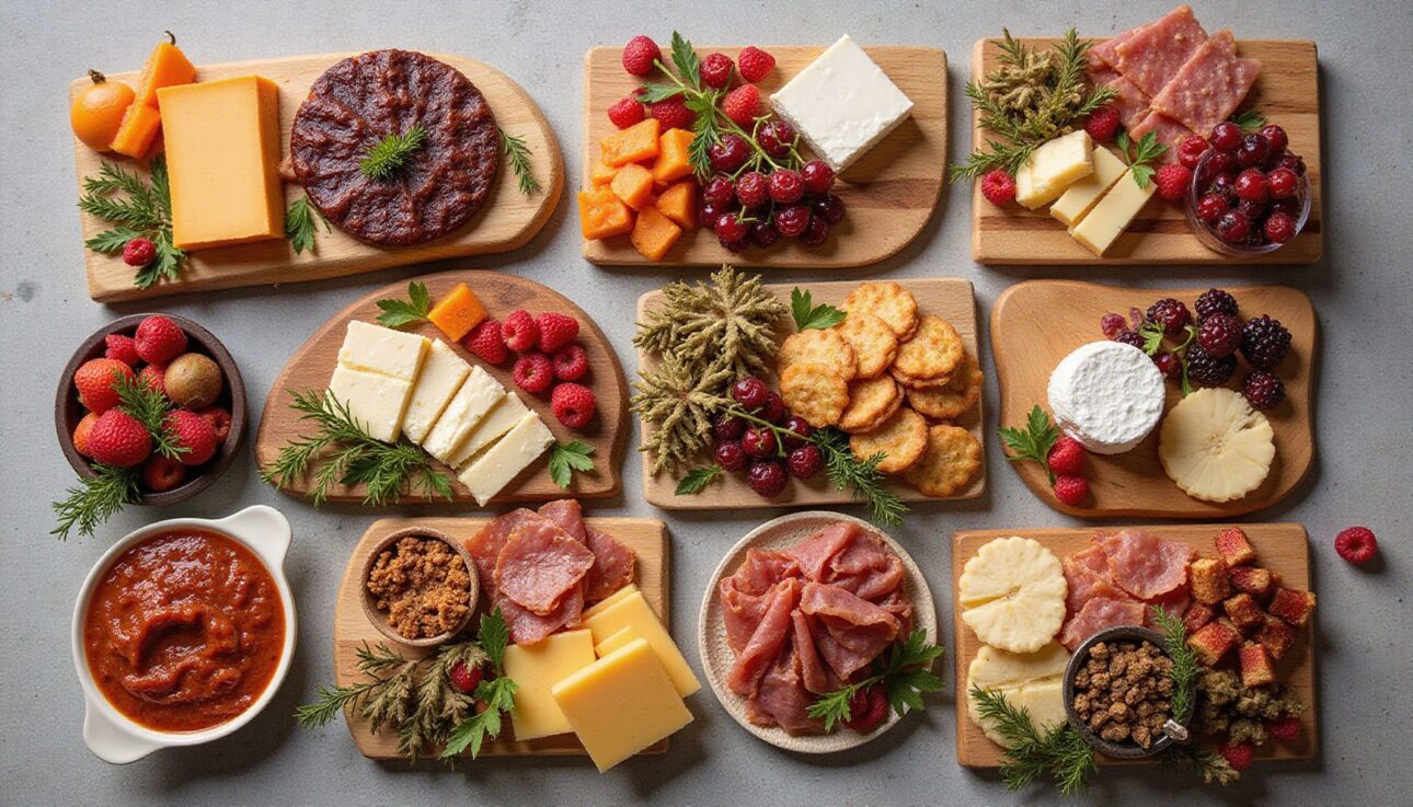 12 Festive Charcuterie Board Ideas That Everyone Will Love 3 1. Classic Meat and Cheese Board