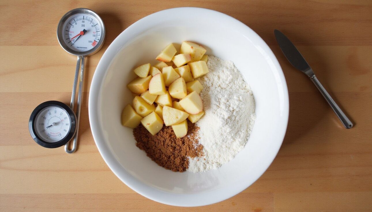 How to Make a Super Moist Apple Cake That Stays Tender 4 Step 2: Whisk the Dry Ingredients