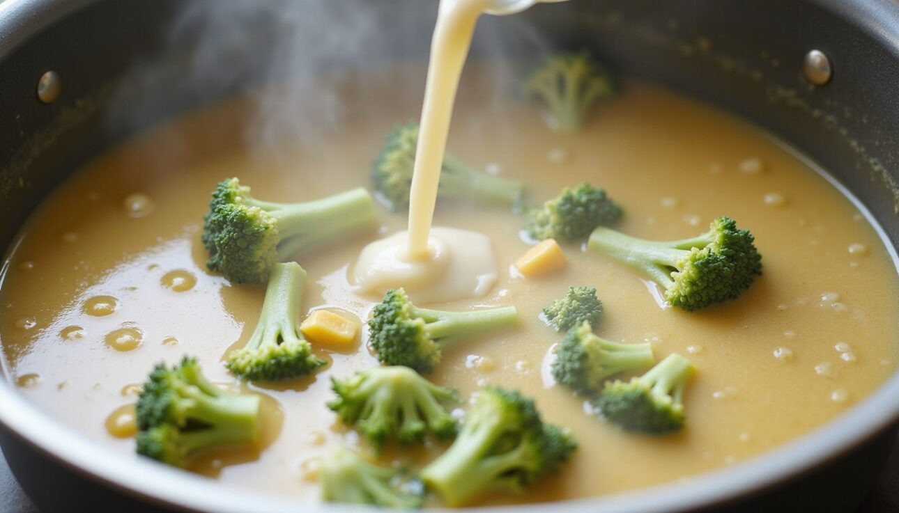 How to Make the Best Broccoli Cheddar Soup: A 30-Minute Copycat Masterclass 4 Step 2: Create the Roux and Cook Out the Raw Flour Taste