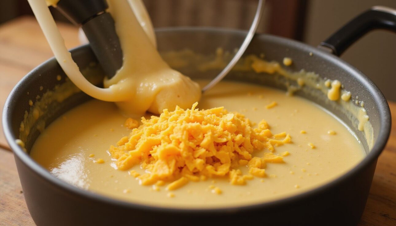 How to Make the Best Broccoli Cheddar Soup: A 30-Minute Copycat Masterclass 5 Step 3: Slowly Add the Broth to Avoid Lumps
