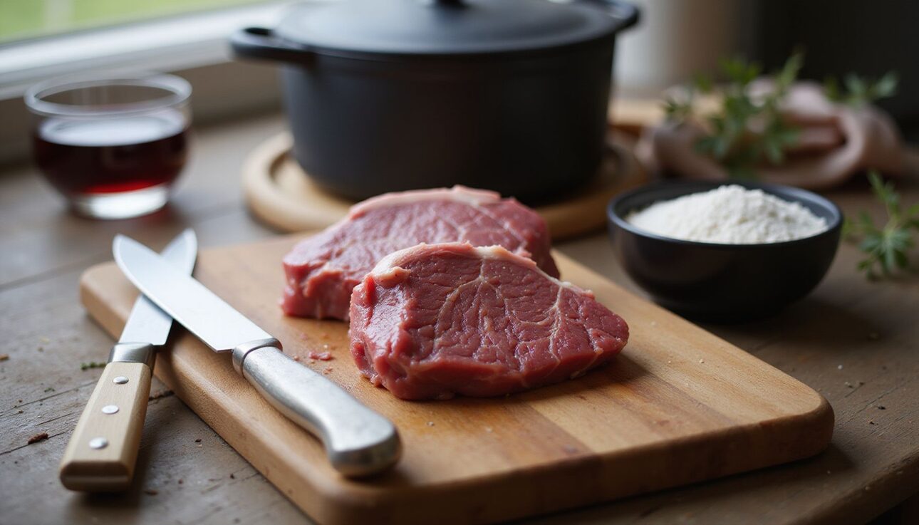 How to Cook Beef Cheeks That Are Melt-in-Your-Mouth Tender 4 Step 2: Build the Braising Base