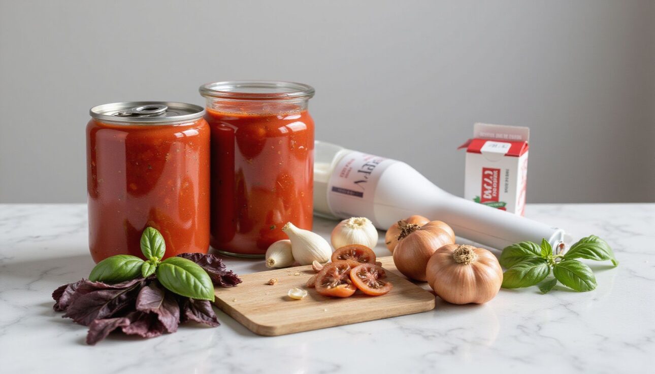 How to Make 30-Minute Tomato Basil Soup That Actually Tastes Fresh 5 Step 3: Simmer the mixture