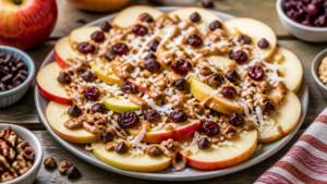 12 Healthy Apple Nachos Recipes the Whole Family Will Love Apple Nachos Recipe: Healthy Dessert