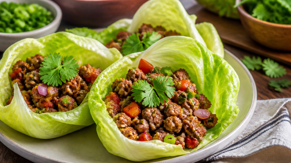 Turkey Lettuce Wraps Recipe (Low-Carb Lunch)