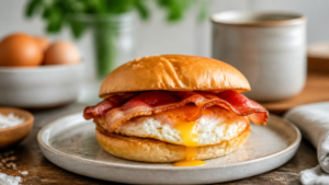 12 Easy Bacon Egg Sandwich Recipes for a Quick Breakfast the Whole Family Will Love Bacon Egg Sandwich Recipe (Quick Breakfast)