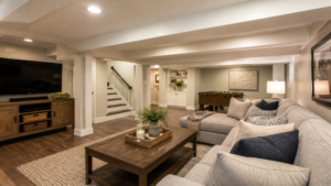 12 Genius Design Ideas for Basements with Low Ceilings