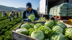 Who gets lettuce from Taylor Farms?