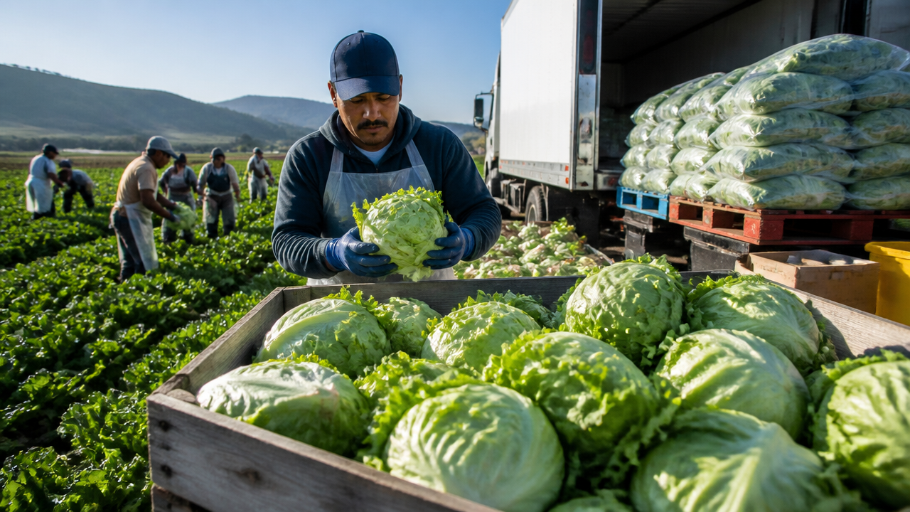 Who gets lettuce from Taylor Farms?
