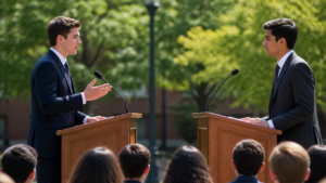 How to start a Lincoln-Douglas debate?
