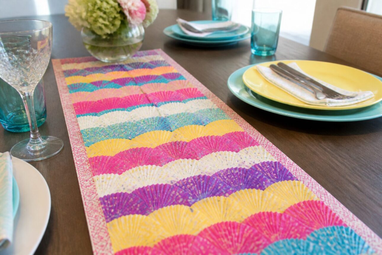 13 Beautiful Table Decoration Ideas for Every Budget 5 3. Cupcake Liner Runners