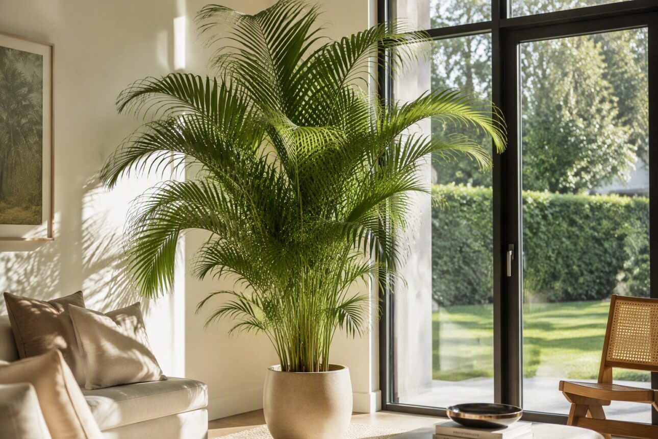 10 Easiest Air Purifying House Plants for Beginners 6 4. Areca Palm (Dypsis lutescens)