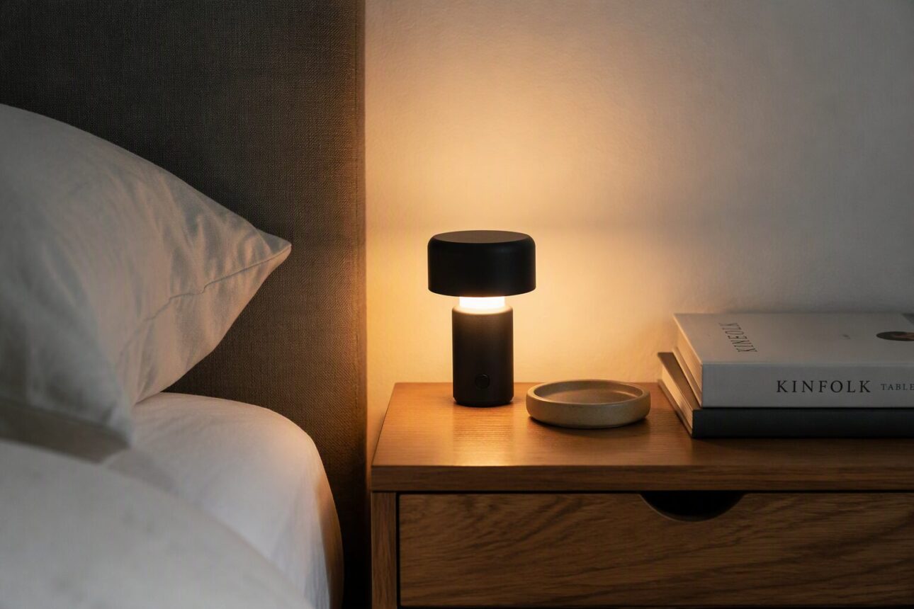 10 Best Lamps for Bedrooms You Can Actually Trust 3 1. Fenn Compact Bedside Lamp