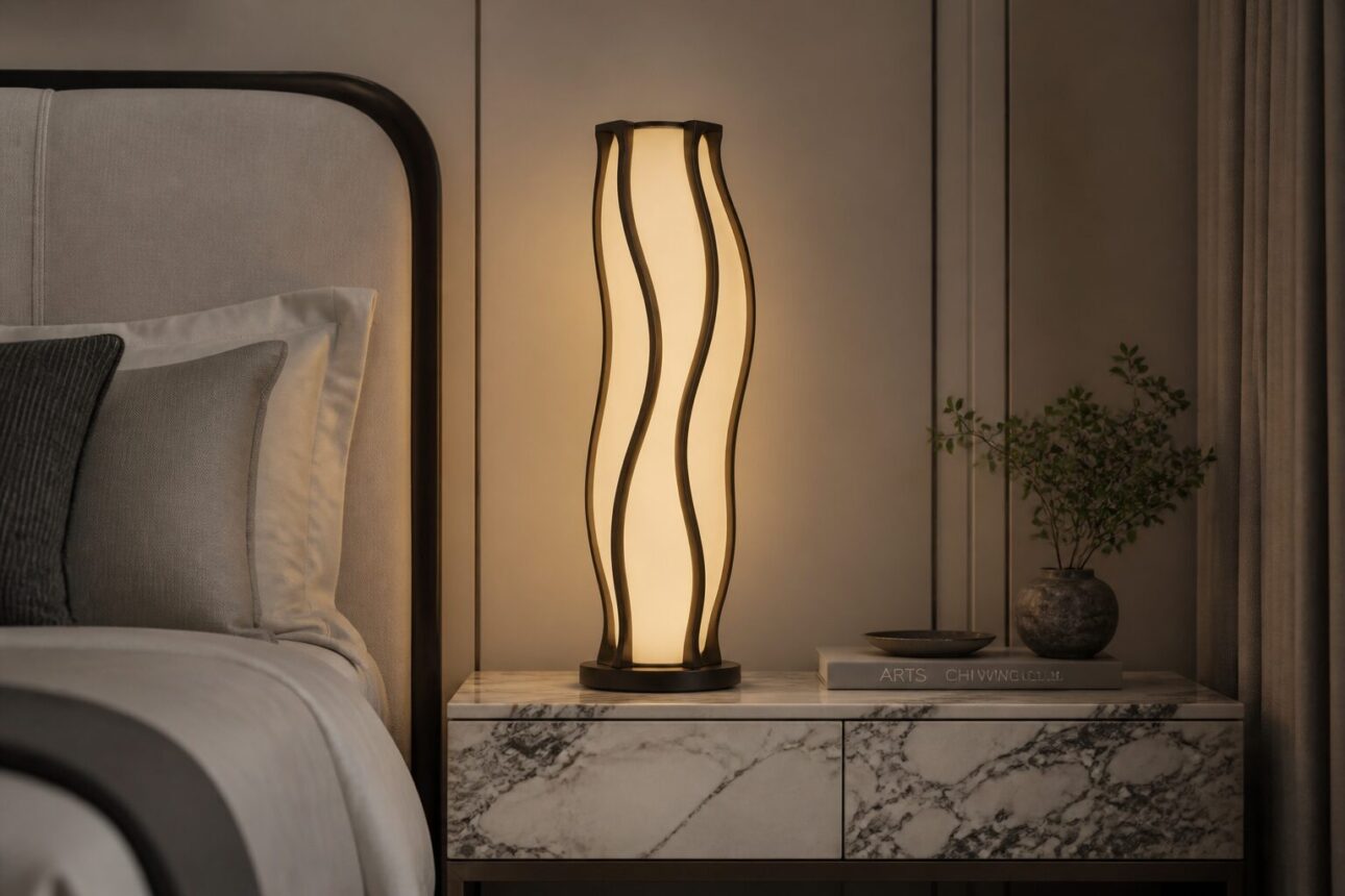 10 Best Lamps for Bedrooms You Can Actually Trust 5 3. Vea Touch-Dimmable Lamp