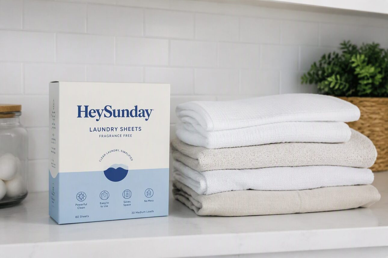 10 Best Laundry Detergent Sheets for Eco-Conscious Homes 4 2. HeySunday Laundry Detergent Sheets