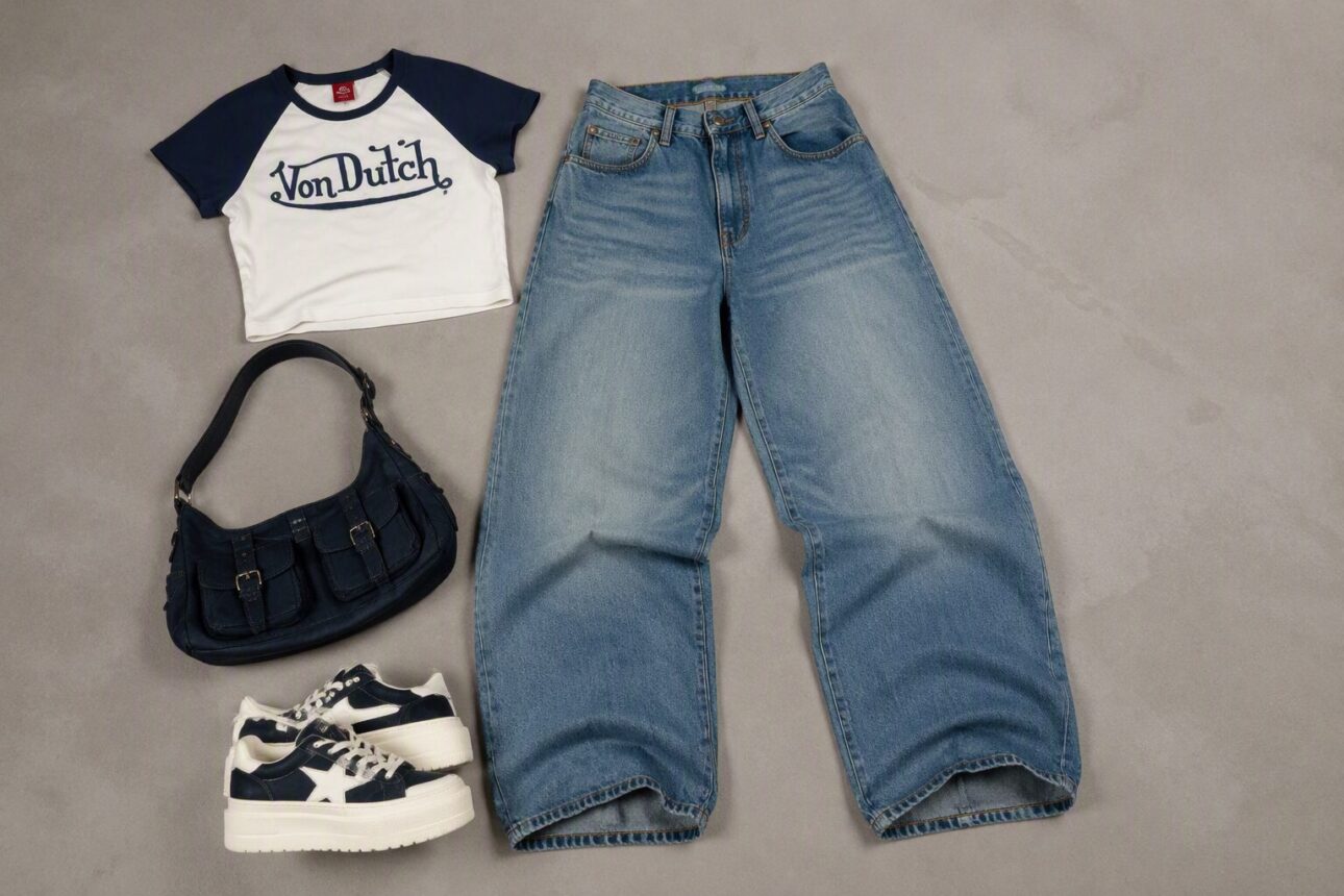 10 Brilliant Y2K Streetstyle Ideas That Save Time 3 1. Baby Tees with Low-Rise Baggy Jeans