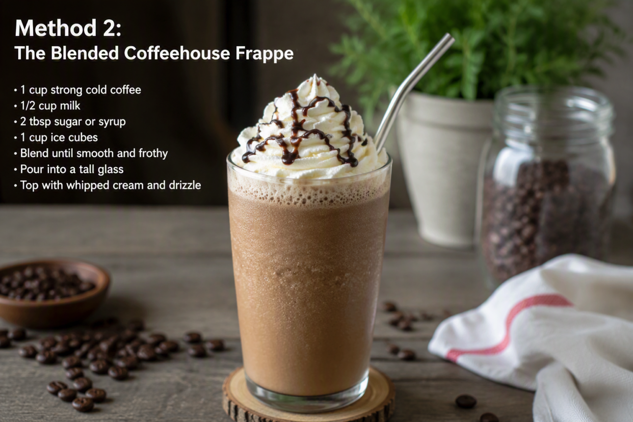 Easy Homemade Frappe That Never Fails 4 Step 2: Measure Your Sweetener Correctly